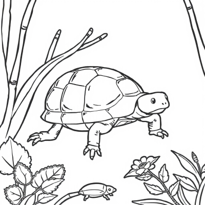 Hidden Legs Turtle Beetle