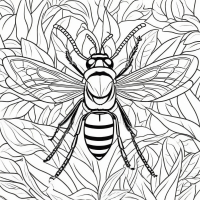 The Bee With Stripes