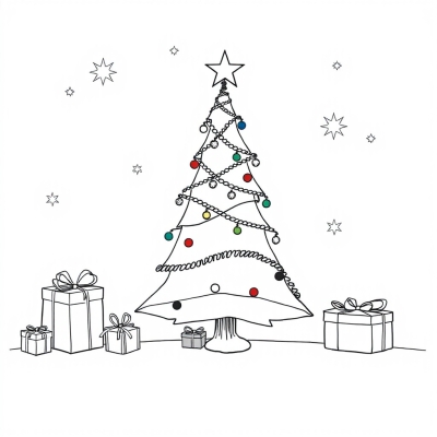 Stress Relief Christmas Tree