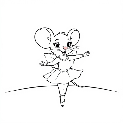 Angelina the Ballerina Mouse