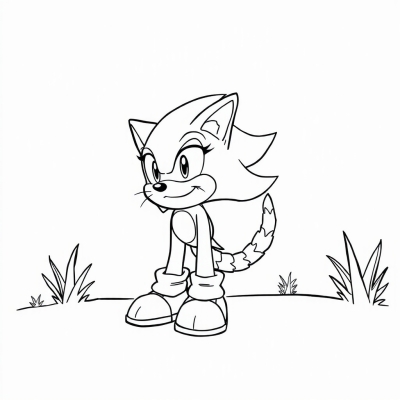 Blaze the Cat from Sonic