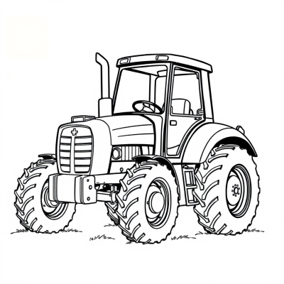 Blue Tractor Gosha