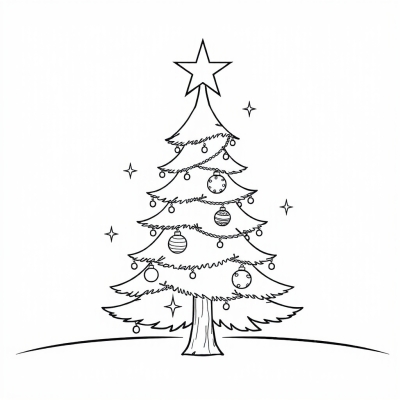 Christmas Tree with Star