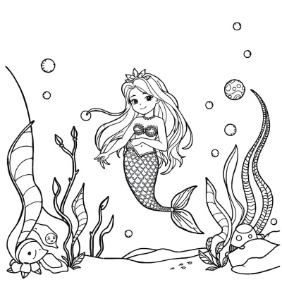 Intricate Mermaid
