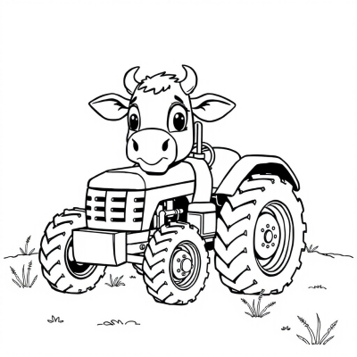 Cow from Blue Tractor