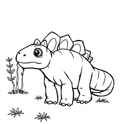 Cute Baby Spinosaurus