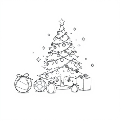 Decorated Christmas Tree
