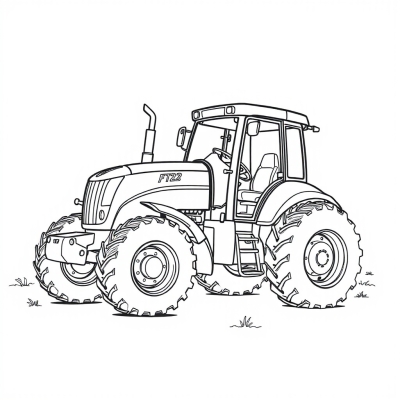 Blue Tractor
