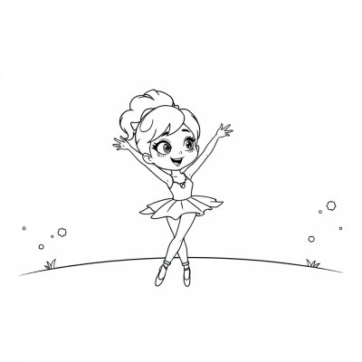 Felice from the Ballerina Cartoon