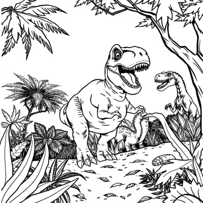 Fierce Tyrannosaurus Rex