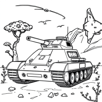 Futuristic Tank