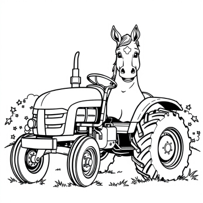Horse from Blue Tractor