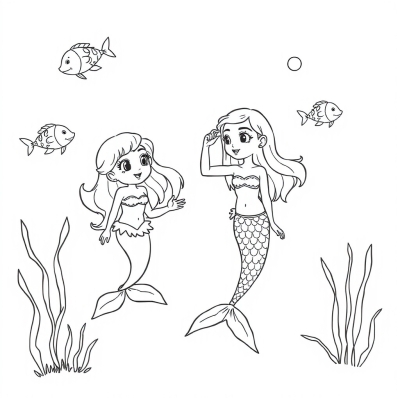 Mermaid Friends