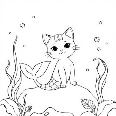Mermaid Cat