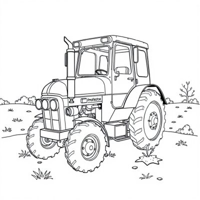 Professor from the Blue Tractor