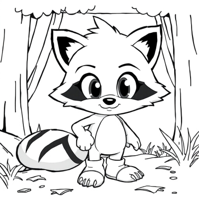 Meyrin the Raccoon