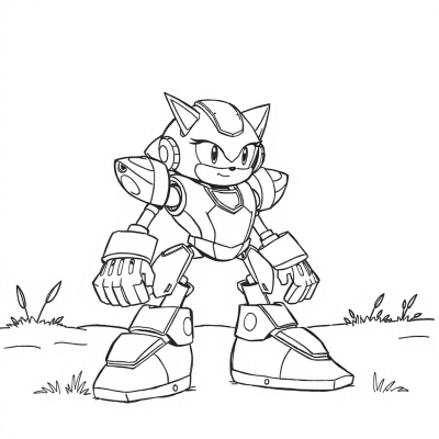 Robot E 123 Omega from Sonic