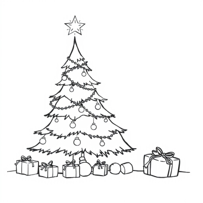 Sleeping Christmas Tree