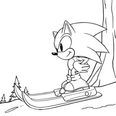 Sonic the Skier