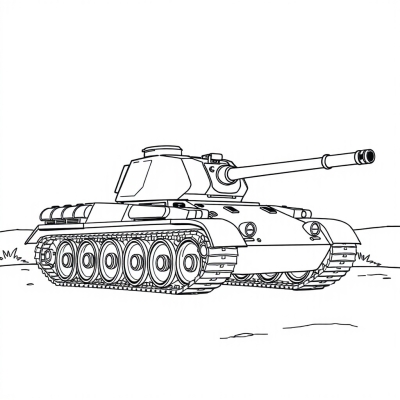 Tank T-85 U