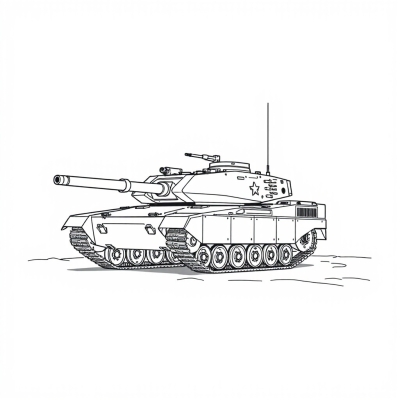 M1A1 Abrams Tank