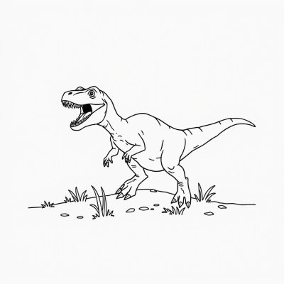 Velociraptor on the Hunt