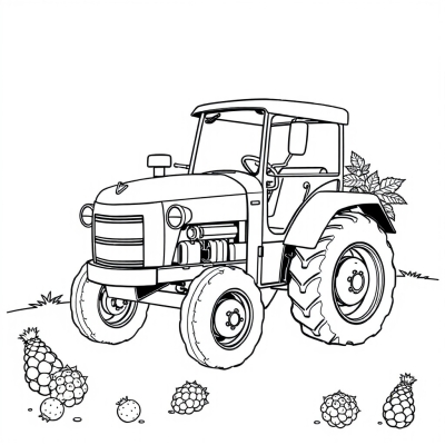 Yummy Berries from the Blue Tractor