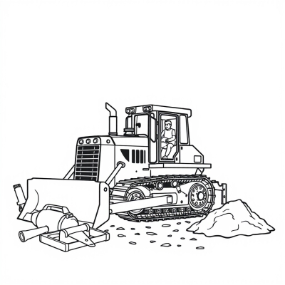 Bulldozers at Work