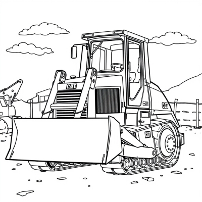 Caterpillar Bulldozer Oliver