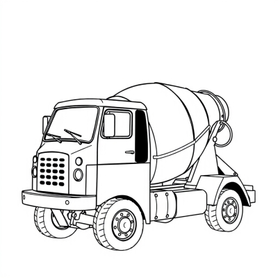 Concrete Mixer Model