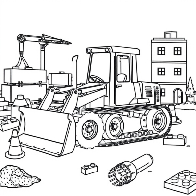 Cheerful Bulldozer