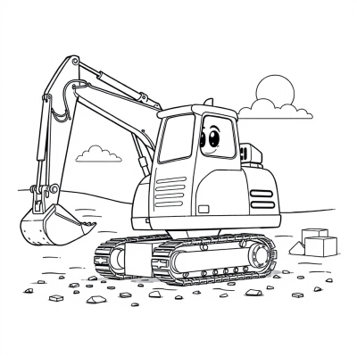 Happy Excavator
