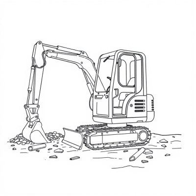 Compact Mini Excavator