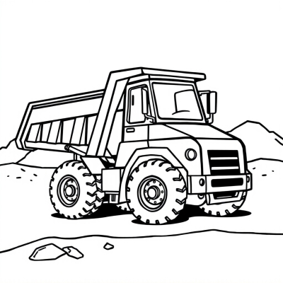 Construction Dump Truck