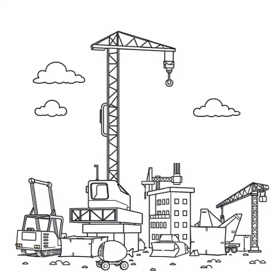 Construction Crane