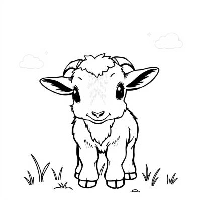 Cute Goat