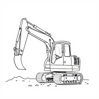 Excavator for Kids