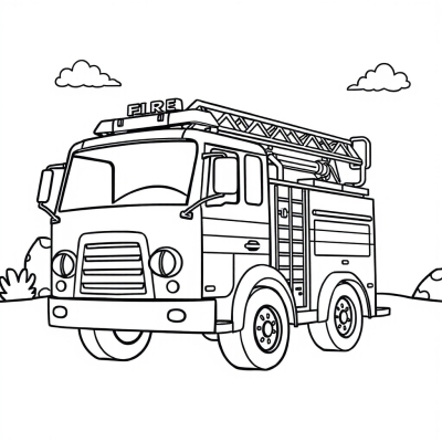 Fire Truck for Toddlers