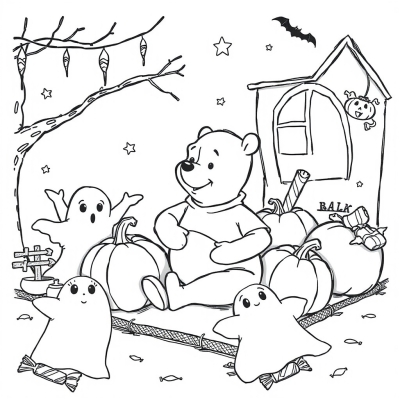 Halloween with Winnie the Pooh