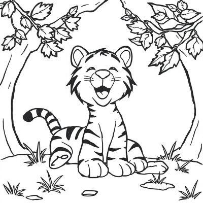 Happy Tiger