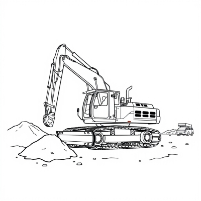Giant Rotary Excavator