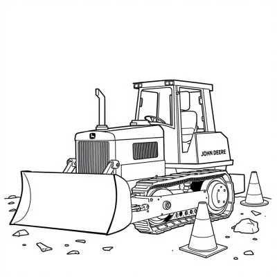 Бульдозер John Deere