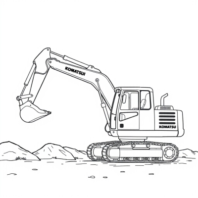 Komatsu Excavator