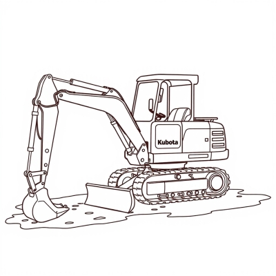 Mini Excavator Kubota