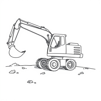 Excavator for Kids