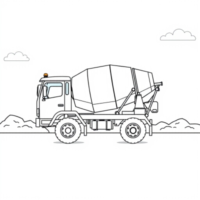 Mobile Concrete Mixer