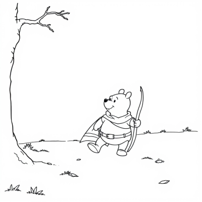 Winnie the Pooh - Robin Hood
