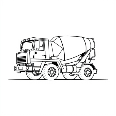 Mighty Concrete Mixer