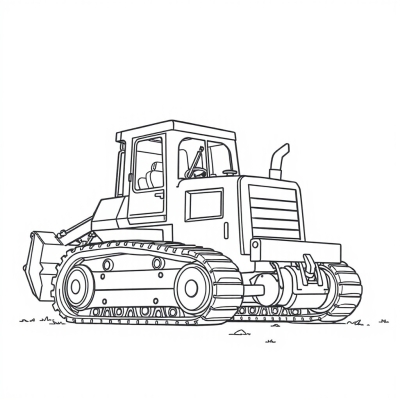 Realistic Bulldozer