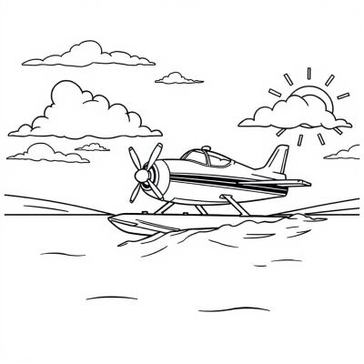 Hydroplane Landing